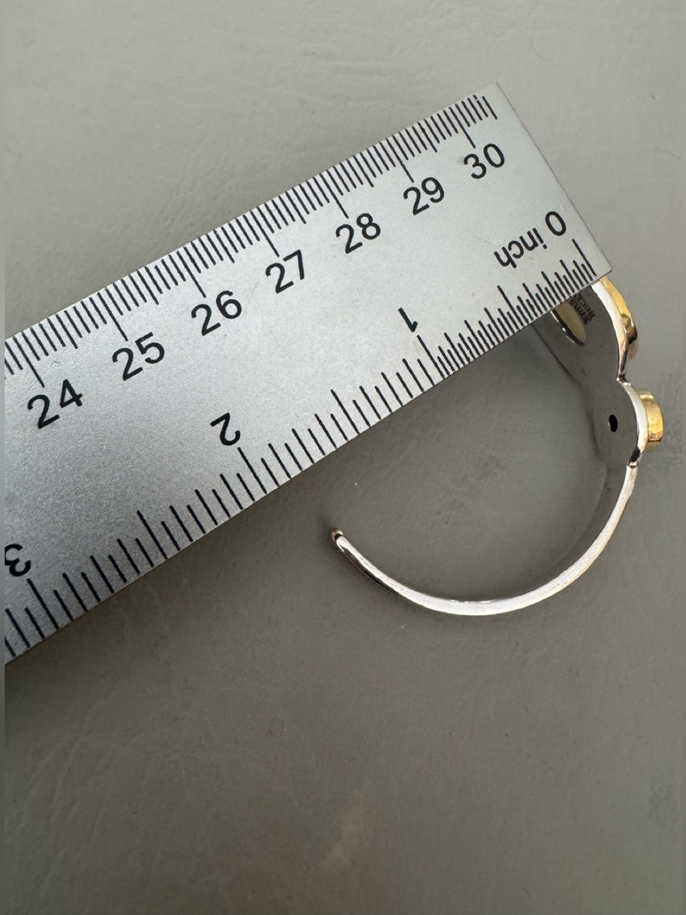 Anna Beck MOP Sterling Bangle - Picture 7 of 8
